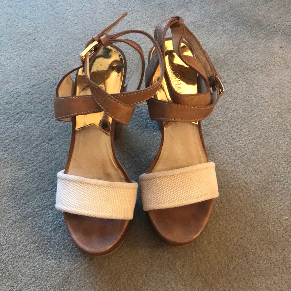 Michael Kors X- Ankle Wrap Heels